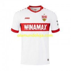 Camisola VfB Stuttgart Homem Equipamento Primeiro 2024-2025 Manga Curta